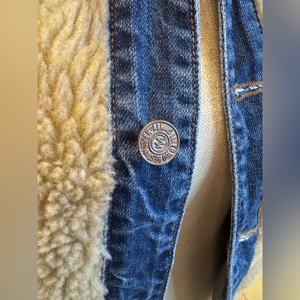 MOTHER Cabin Fever Denim & Sherpa Jacket - Picture 6 of 12